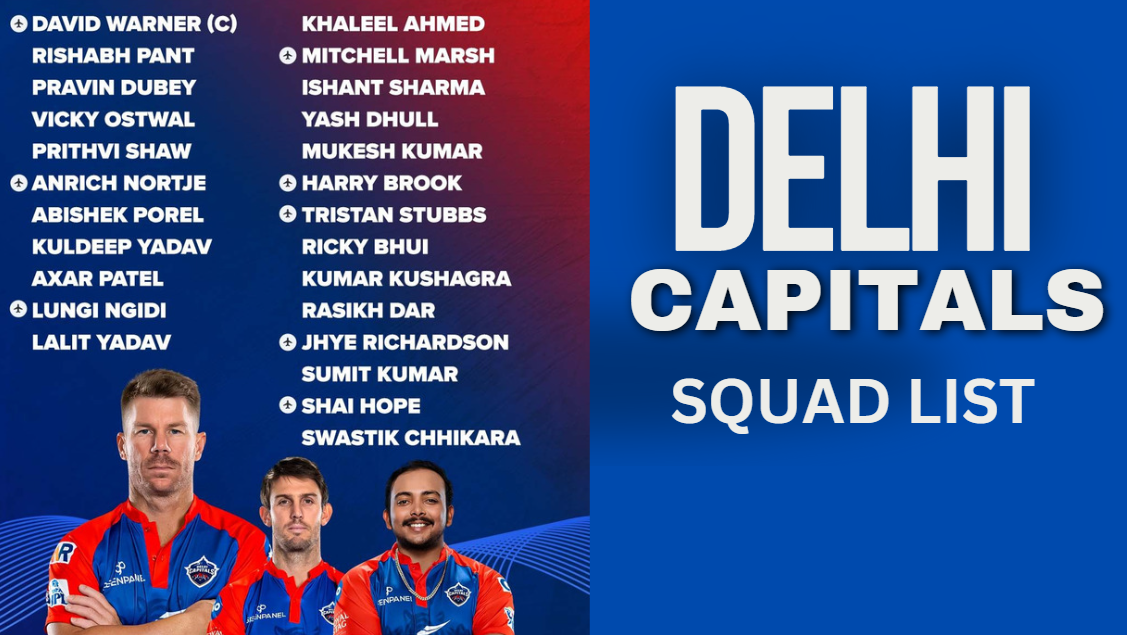 Delhi Capitals squad IPL 2024