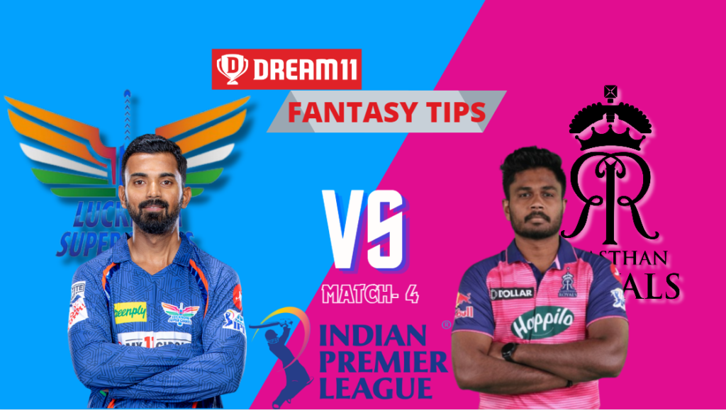 RR vs LSG Dream11 Prediction, Rajasthan Royals vs Lucknow Super Giants, 4th Match, Indian Premier League 2024, Fantasy Cricket Tips