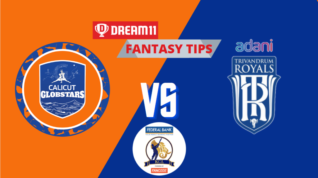 CG vs TR Dream11 Prediction, Calicut Globstars vs Trivandrum Royals, Fantasy Cricket Tips Kerala T20 Trophy 2024, 10th T20I