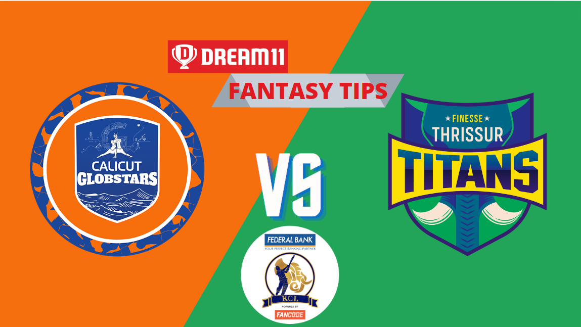 CG vs TT Dream11 Prediction, Calicut Globstars vs Thrissur Titans, Fantasy Cricket Tips Kerala T20 Trophy 2024 12th T20I