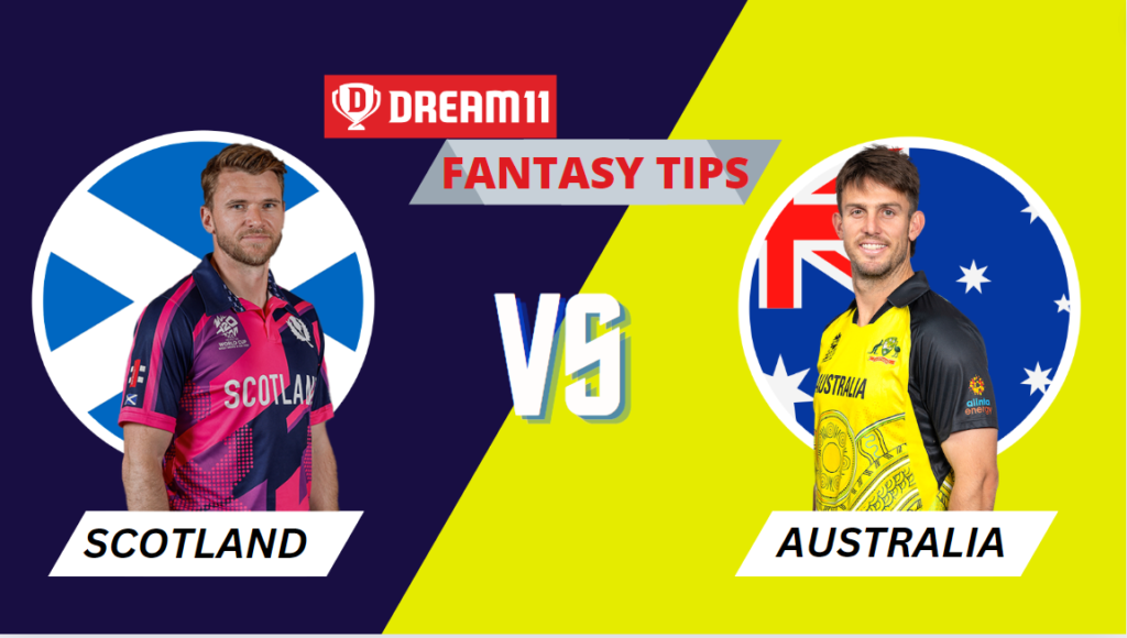 SCO vs AUS Dream11 Prediction, Scotland vs Australia, 3rd T20I Match, Australia Tour Of Scotland 2024